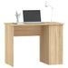 Bureau chêne sonoma 100x55x75 cm bois d'ingénierie - Photo n°3