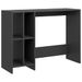 Bureau d'ordinateur portable Gris 102,5x35x75 cm - Photo n°1