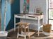 Bureau enfant 2 tiroirs bois clair et pieds hêtre blanc Nomade - Photo n°3