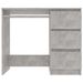Bureau Gris béton 90x45x76 cm - Photo n°1