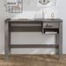 Bureau HAMAR Gris clair 110x40x75 cm Bois massif de pin - Photo n°1