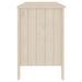 Bureau HAMAR Marron miel 113x50x75 cm Bois massif de pin - Photo n°6