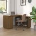 Bureau Marron miel 110x50x75 cm Bois massif de pin - Photo n°1