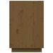 Bureau Marron miel 140x50x75 cm Bois massif de pin - Photo n°7