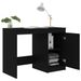 Bureau Noir 100x50x76 cm - Photo n°1