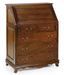 Commode bureau en bois d'acajou marron CASTLE - Style colonial - Photo n°1