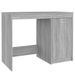 Bureau Sonoma gris 100x50x76 cm Bois d'ingénierie - Photo n°2