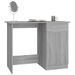 Bureau Sonoma gris 100x50x76 cm Bois d'ingénierie - Photo n°4