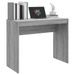 Bureau Sonoma gris 90x40x72 cm Bois d'ingénierie - Photo n°4