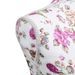 Buste de couture de femme en coton blanc motifs à rosiers - Photo n°2
