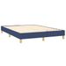 Cadre de lit 25 cm en tissu avec pieds en bois naturel Korva – Style scandinave - Photo n°1