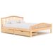 Lit avec 2 tiroirs Bois de pin massif 160x200 cm 5 - Photo n°1