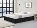 Cadre de lit avec coffre simili cuir noir Lola 140x190 cm - Photo n°6