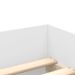 Cadre de lit avec tiroirs blanc 75x190 cm - Photo n°9