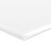 Cadre de lit ottoman avec matelas blanc 140x190 cm similicuir - Photo n°12