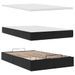 Cadre de lit ottoman avec matelas noir 120x190 cm similicuir - Photo n°6