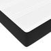 Cadre de lit ottoman avec matelas noir 140x190 cm similicuir - Photo n°11