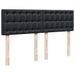 Cadre de lit ottoman avec matelas noir 140x190 cm similicuir - Photo n°11