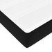 Cadre de lit ottoman avec matelas noir 140x190 cm velours - Photo n°11