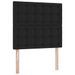 Cadre de lit ottoman avec matelas noir 80x200 cm similicuir - Photo n°7