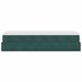 Cadre de lit ottoman avec matelas vert foncé 80x200 cm velours - Photo n°7