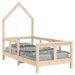 Cadre de lit pour enfant 70x140 cm bois de pin massif - Photo n°2