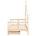 Cadre de lit pour enfant et tiroirs 80x160cm bois de pin massif - Photo n°6