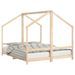 Cadre de lit pour enfants 2x(80x200) cm bois de pin massif - Photo n°1