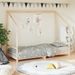 Cadre de lit pour enfants 80x200 cm bois de pin massif - Photo n°2