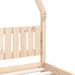 Cadre de lit pour enfants 80x200 cm bois de pin massif - Photo n°7