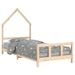 Cadre de lit pour enfants 90x200 cm bois de pin massif - Photo n°1