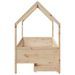 Cadre de lit pour enfants avec tiroirs 80x200cm bois pin massif - Photo n°7