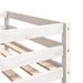 Cadre de lit pour enfants blanc 90x190 cm bois de pin massif - Photo n°9