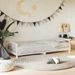 Cadre de lit pour enfants blanc 90x200 cm bois de pin massif - Photo n°2