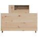 Cadre de lit sans matelas 100x200 cm bois massif de pin - Photo n°4