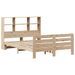 Cadre de lit sans matelas 120x190 cm bois de pin massif - Photo n°3