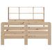 Cadre de lit sans matelas 120x190 cm bois de pin massif - Photo n°4