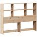 Cadre de lit sans matelas 120x190 cm bois de pin massif - Photo n°7