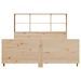 Cadre de lit sans matelas 120x190 cm bois de pin massif - Photo n°4