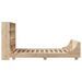 Cadre de lit sans matelas 120x190 cm bois de pin massif - Photo n°7