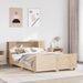 Cadre de lit sans matelas 120x190 cm bois de pin massif - Photo n°1