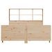 Cadre de lit sans matelas 120x200 cm bois de pin massif - Photo n°4