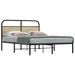 Cadre de lit sans matelas 135x190 cm chêne sonoma - Photo n°1