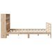 Cadre de lit sans matelas 140x190 cm bois de pin massif - Photo n°5