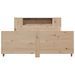 Cadre de lit sans matelas 140x190 cm bois de pin massif - Photo n°4