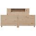 Cadre de lit sans matelas 140x200 cm bois massif de pin - Photo n°4