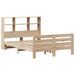 Cadre de lit sans matelas 160x200 cm bois massif de pin - Photo n°3