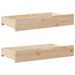 Cadre de lit sans matelas 180x200 cm bois massif de pin - Photo n°7