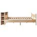 Cadre de lit sans matelas 180x200 cm bois massif de pin - Photo n°7