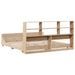 Cadre de lit sans matelas 180x200 cm bois massif de pin - Photo n°8